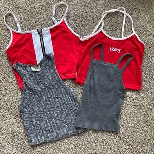 LA Hearts Cropped Tank Tops Bundle